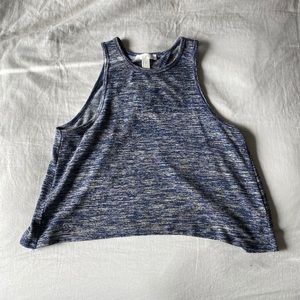 Forever 21 High Neck Open Back Top